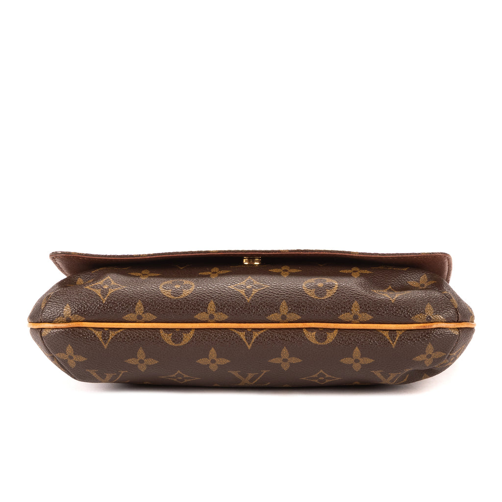 Shoulder Bag Musette Tango Brown Monogram Canvas