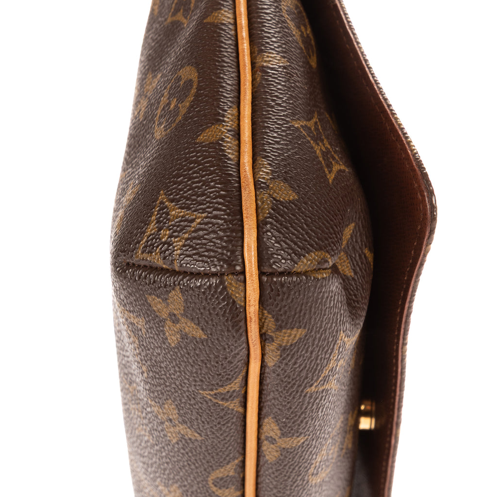 Shoulder Bag Musette Tango Brown Monogram Canvas