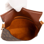 Shoulder Bag Musette Tango Brown Monogram Canvas