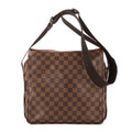 Shoulder Bag Naviglio Dark Brown Damier Ebene