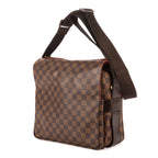Shoulder Bag Naviglio Dark Brown Damier Ebene