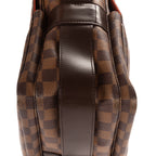 Shoulder Bag Naviglio Dark Brown Damier Ebene