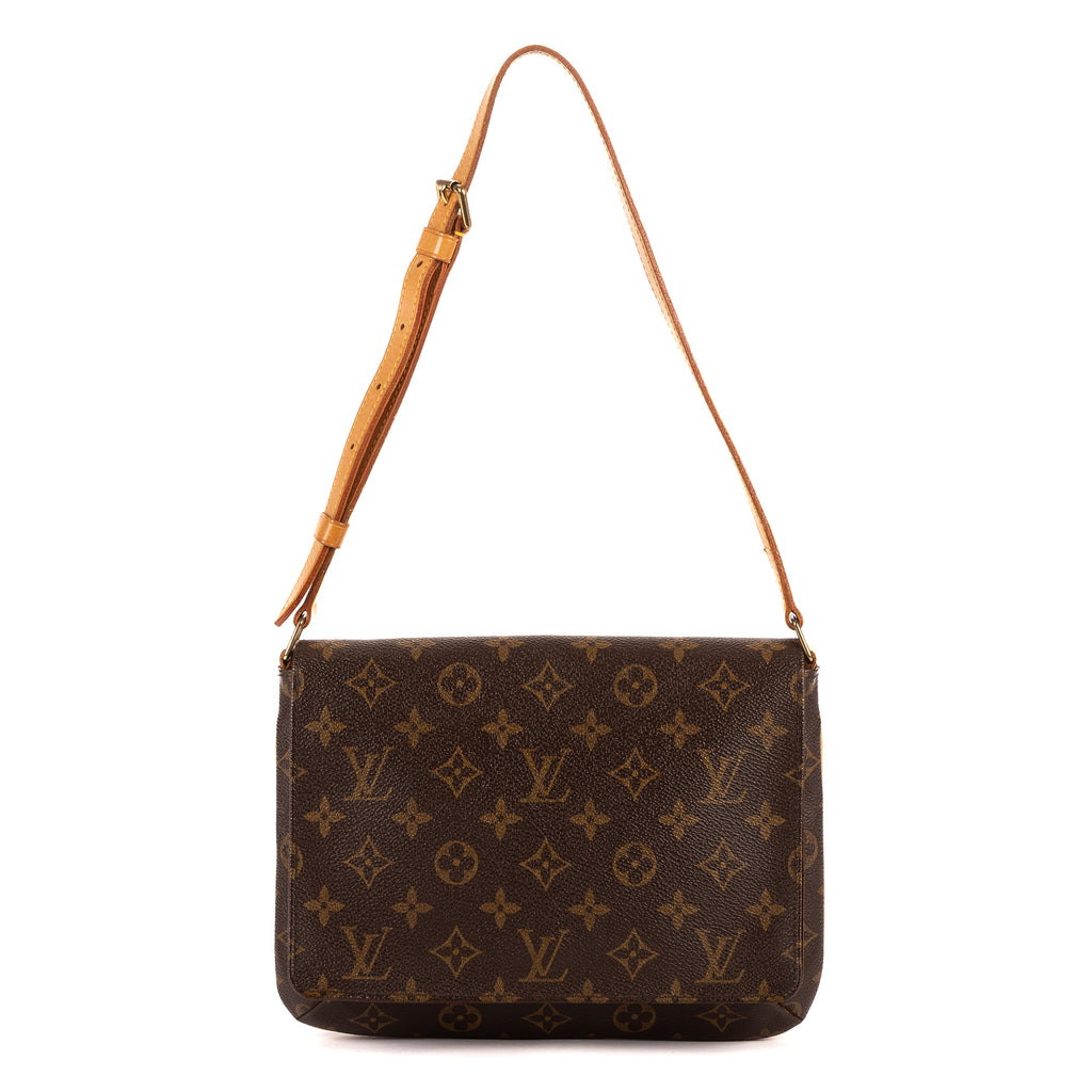 Shoulder Bag Musette Tango Brown Monogram Canvas