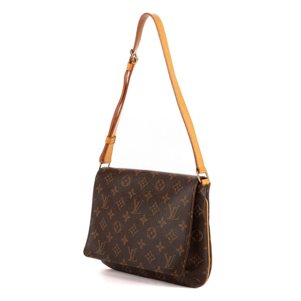 Shoulder Bag Musette Tango Brown Monogram Canvas