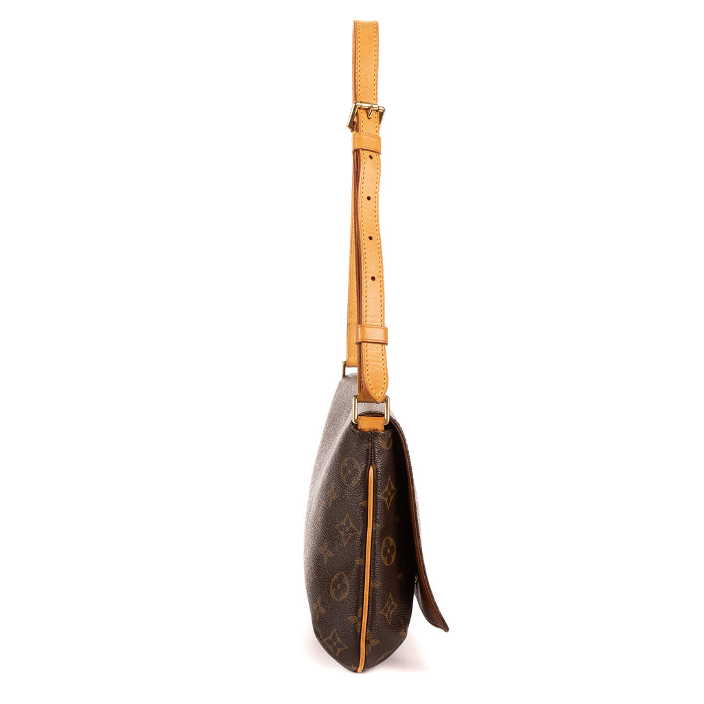 Shoulder Bag Musette Tango Brown Monogram Canvas