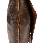 Bolso de hombro Musette Tango Lona Monogram Marrón
