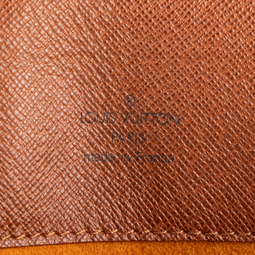 Bolso de hombro Musette Tango Lona Monogram Marrón