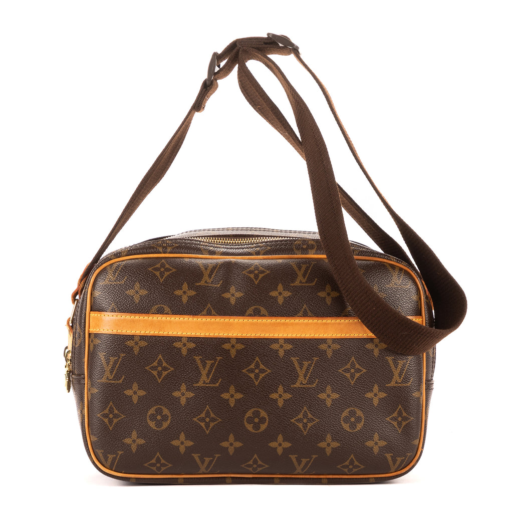 Bolso de Hombro Reporter PM Lona Monogram Marrón