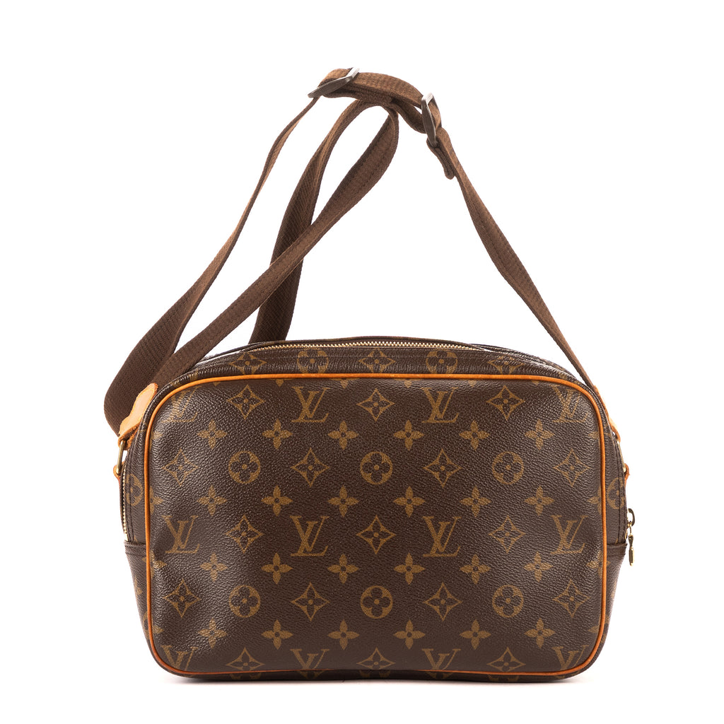 Bolso de Hombro Reporter PM Lona Monogram Marrón