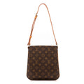 Bandolera Musette Salsa Marrón Lona Monogram