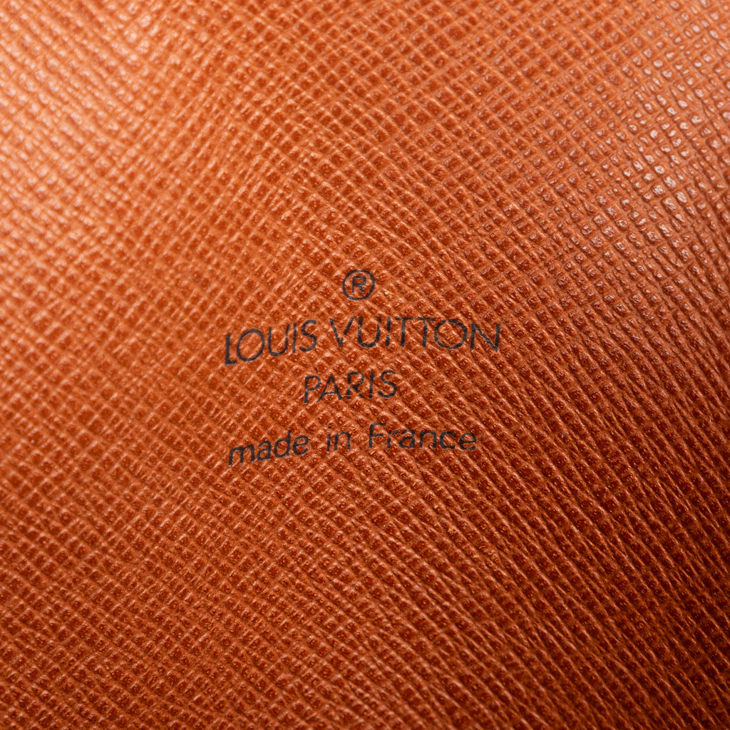 Bandolera Musette Salsa Marrón Lona Monogram