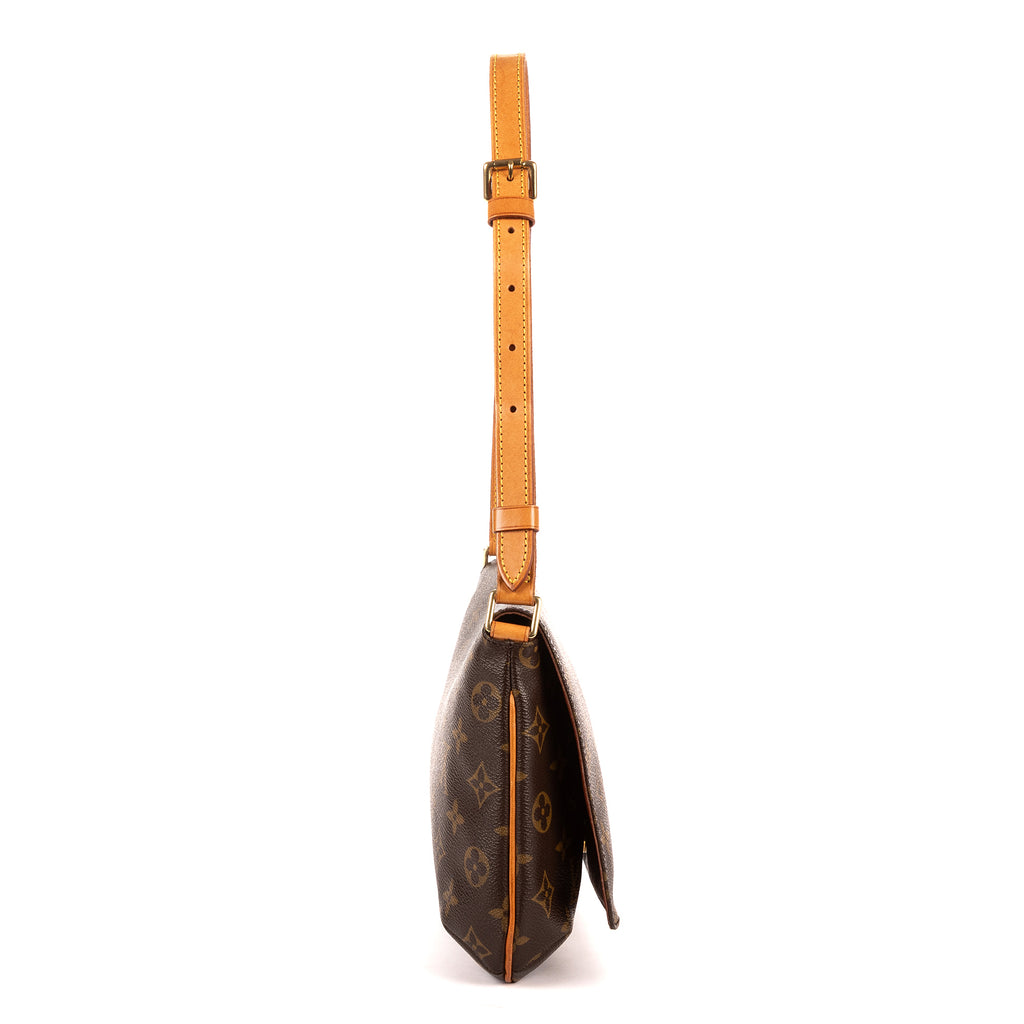 Shoulder Bag Musette Tango Brown Monogram Canvas