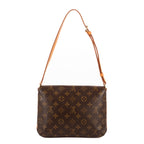Shoulder Bag Musette Tango Brown Monogram Canvas