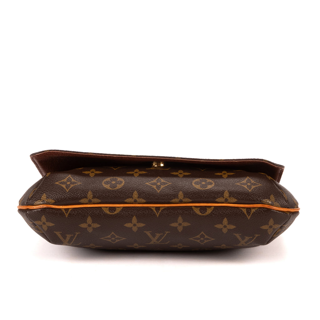 Shoulder Bag Musette Tango Brown Monogram Canvas