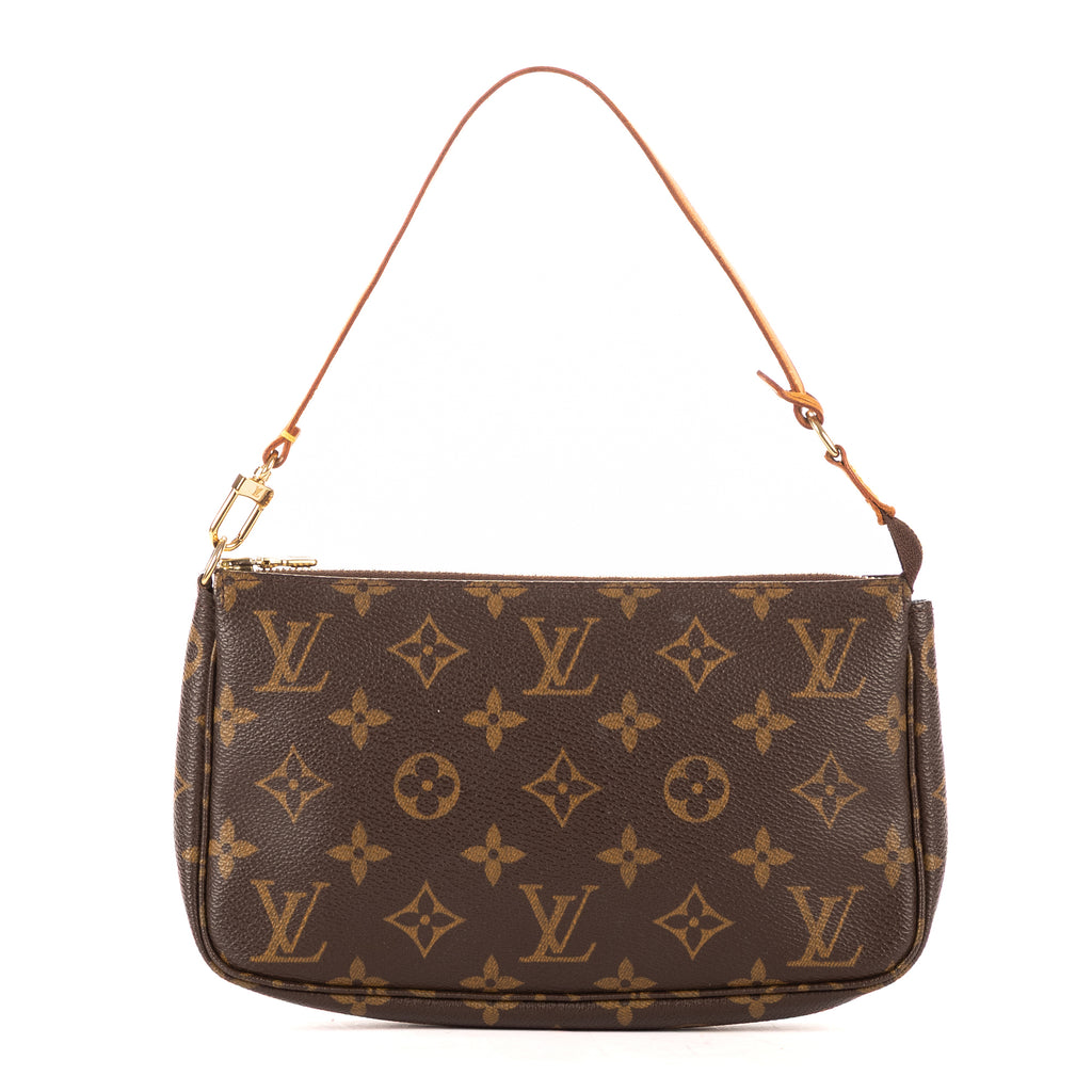 Pochette Accessoire Pochette Monogram Canvas marron