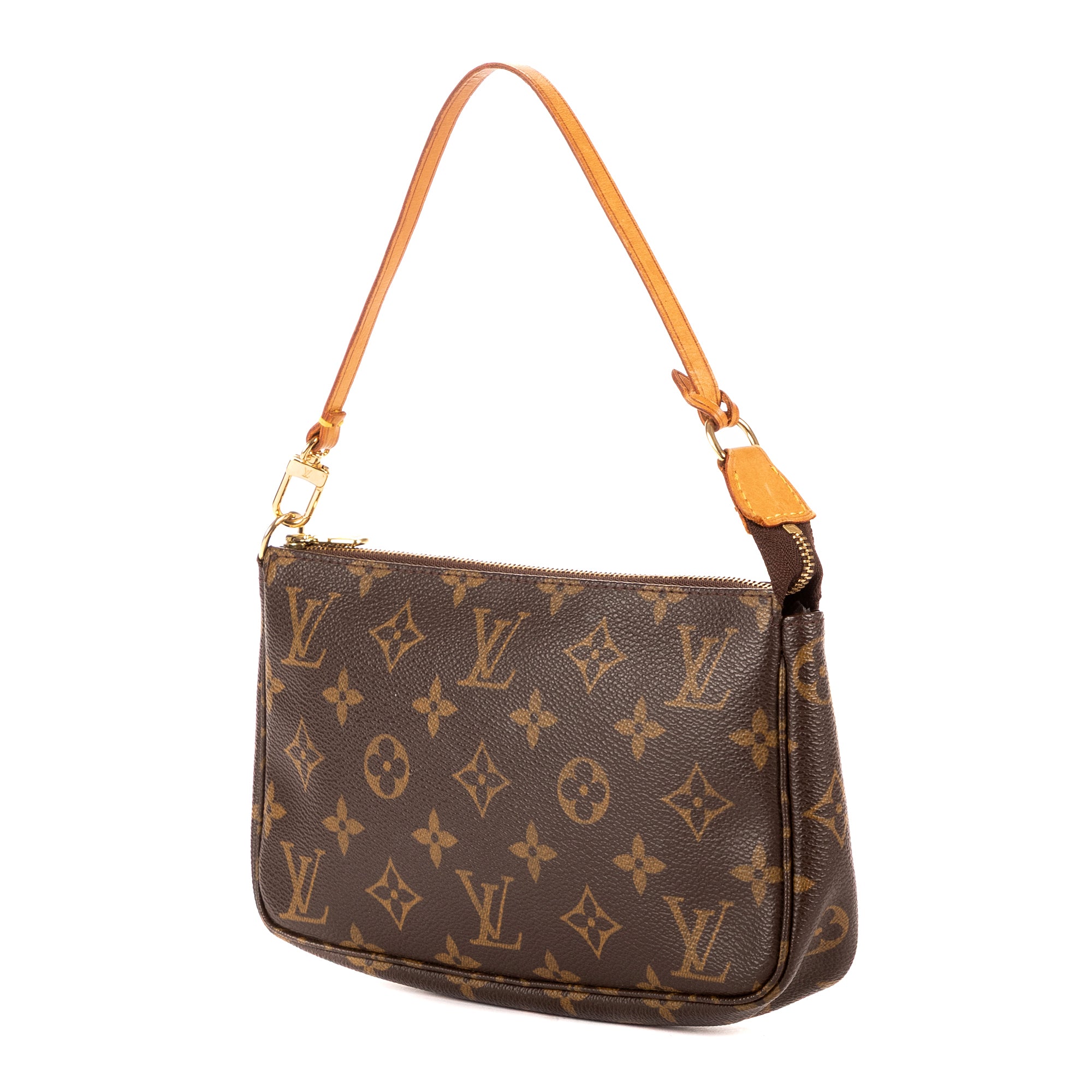 Pochette Accessoire Pochette Monogram Canvas marron