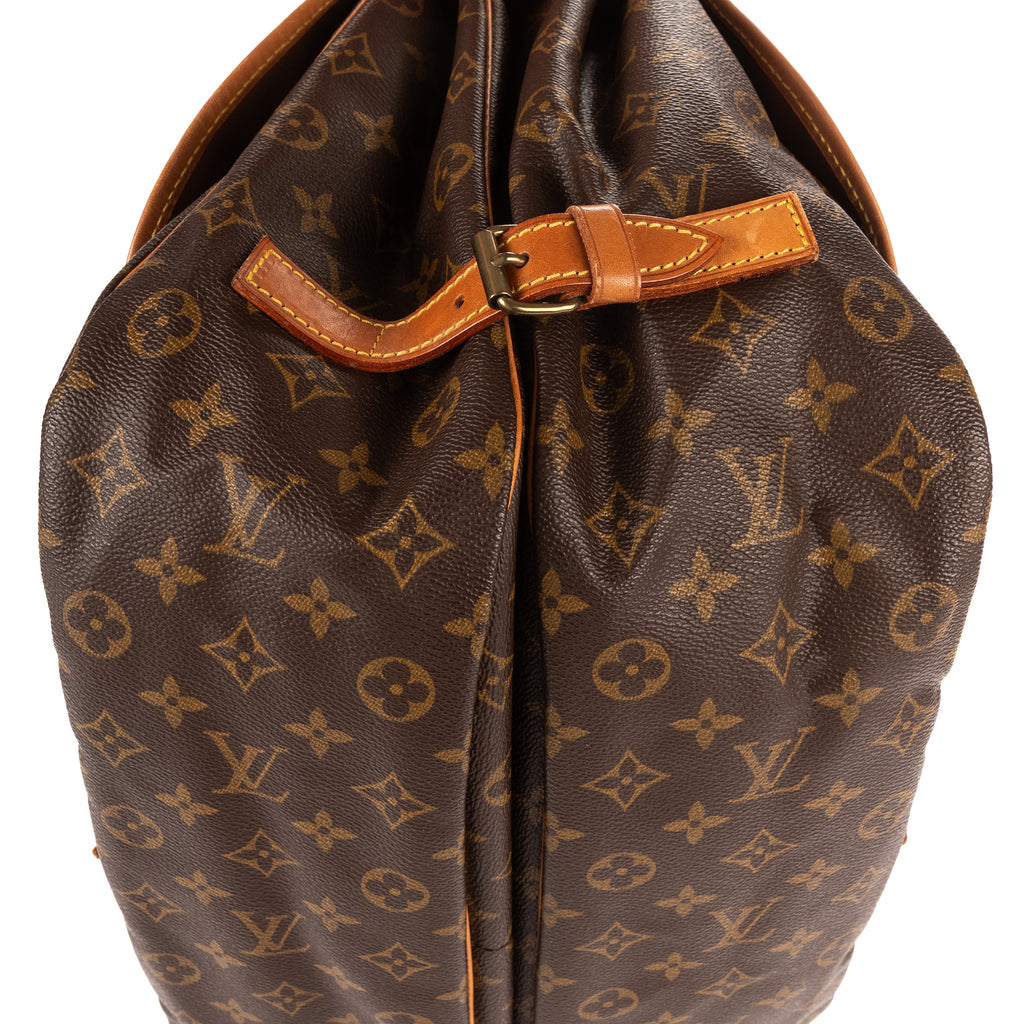 Bolso de hombro Saumur GM Lona Monogram Marrón