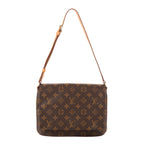 Shoulder Bag Musette Tango Brown Monogram Canvas