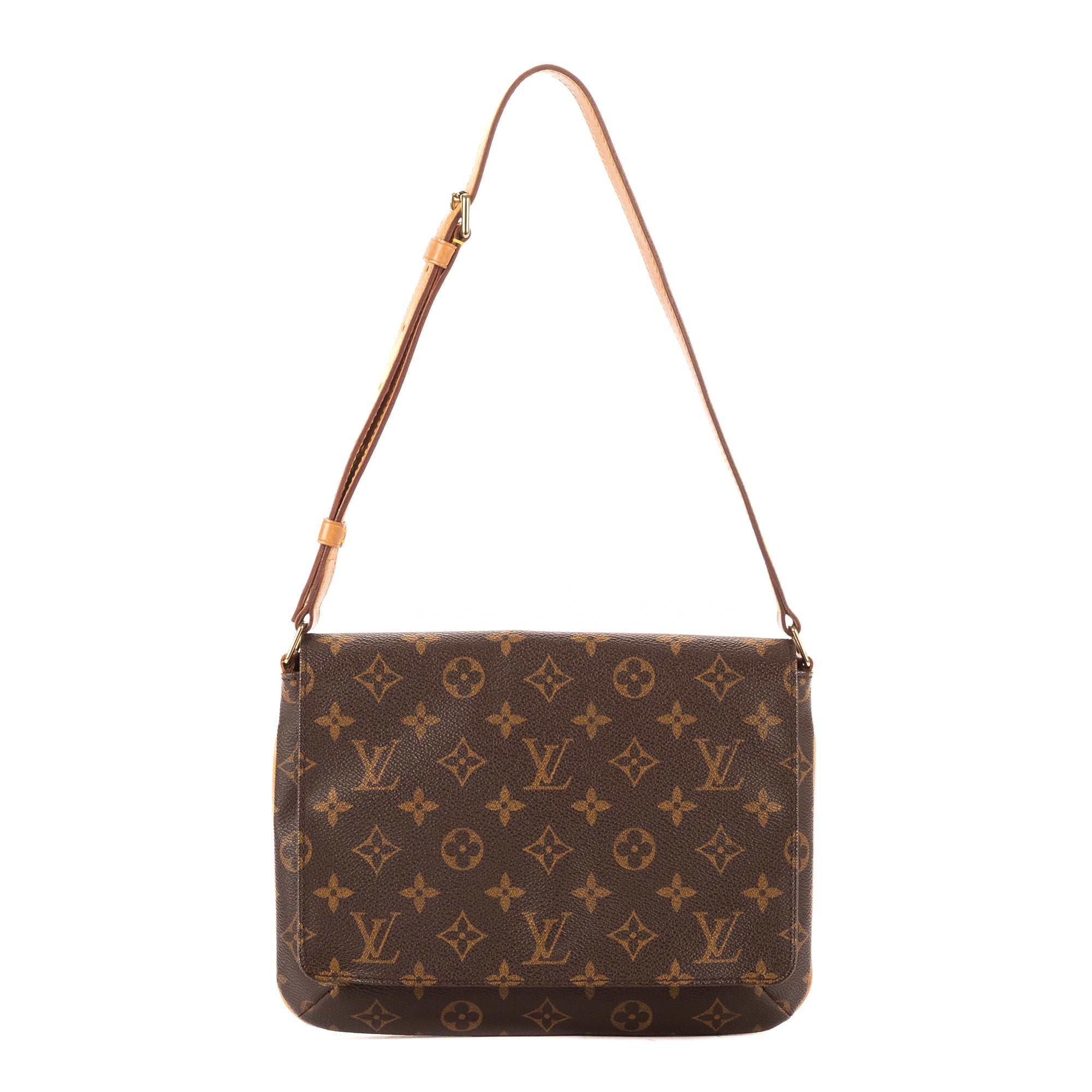 Shoulder Bag Musette Tango Brown Monogram Canvas