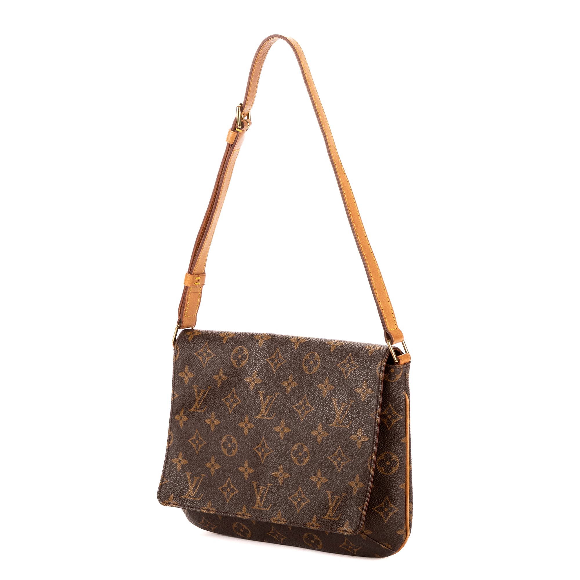 Shoulder Bag Musette Tango Brown Monogram Canvas