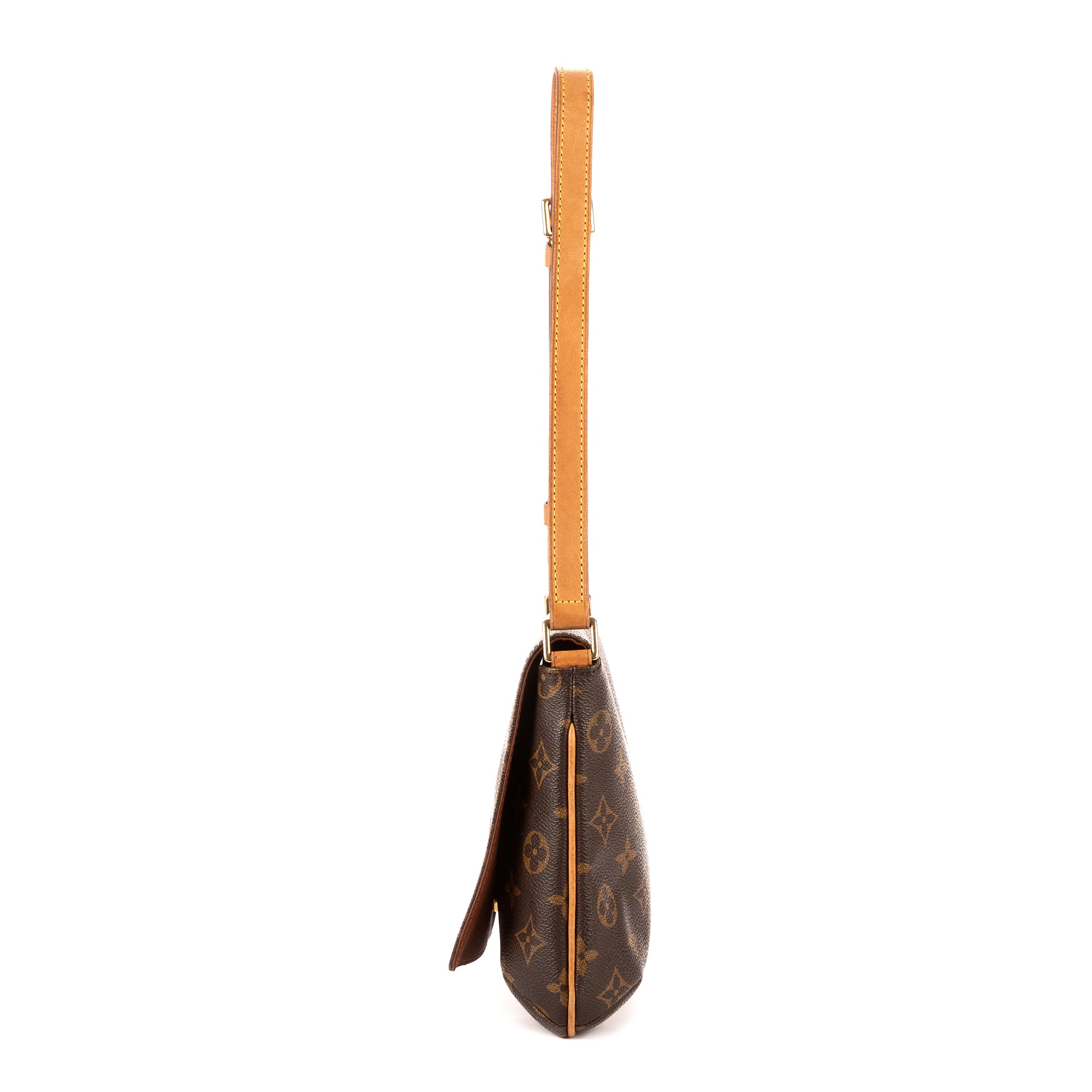 Shoulder Bag Musette Tango Brown Monogram Canvas