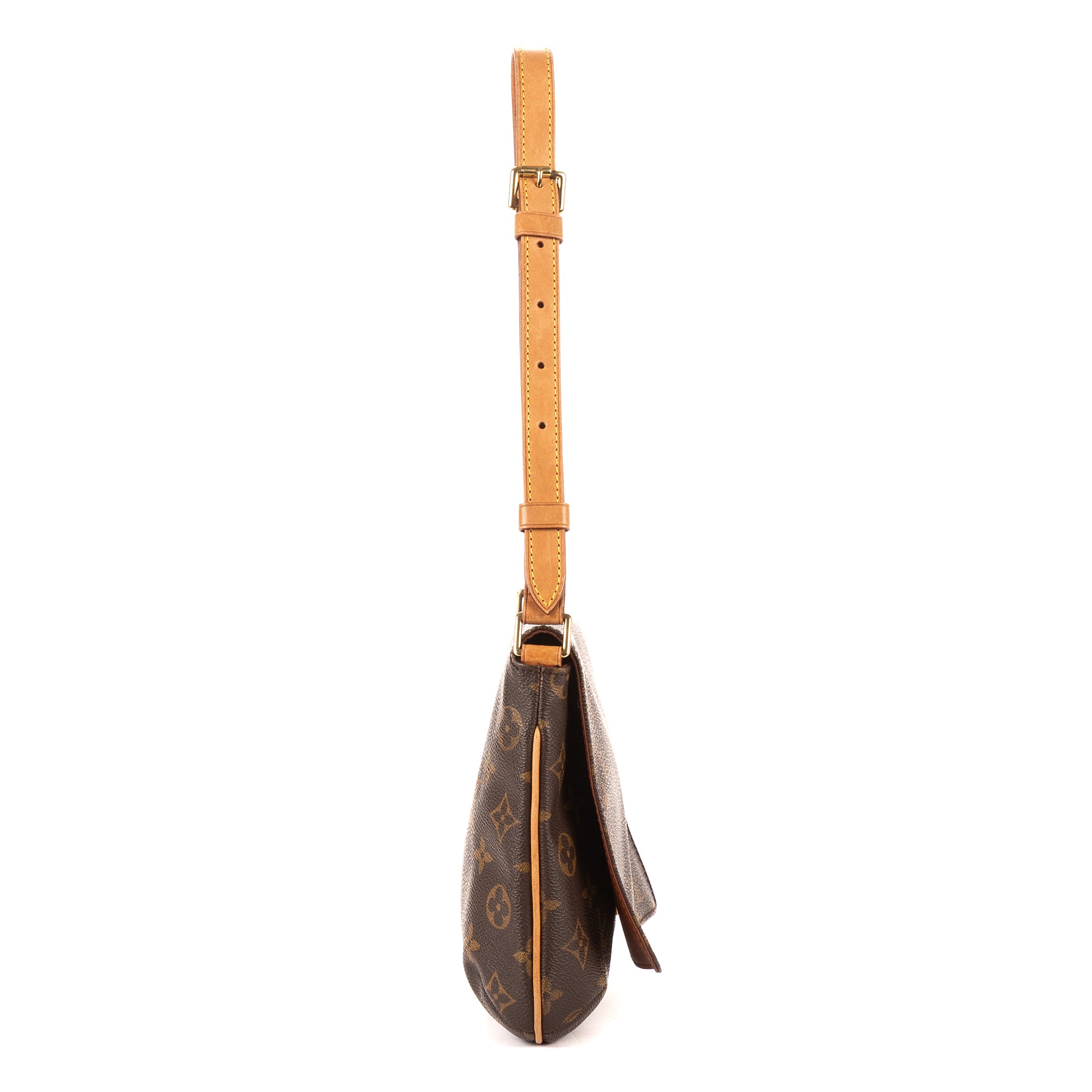 Shoulder Bag Musette Tango Brown Monogram Canvas