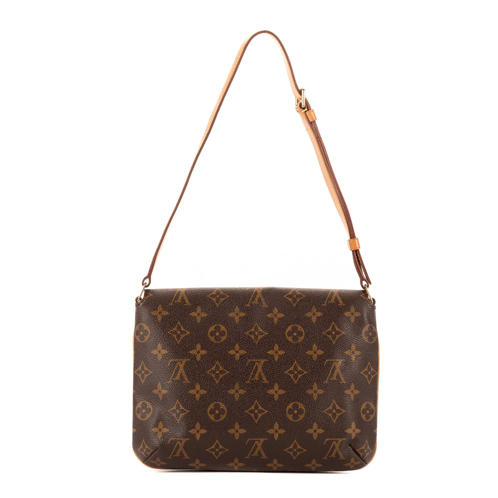 Shoulder Bag Musette Tango Brown Monogram Canvas