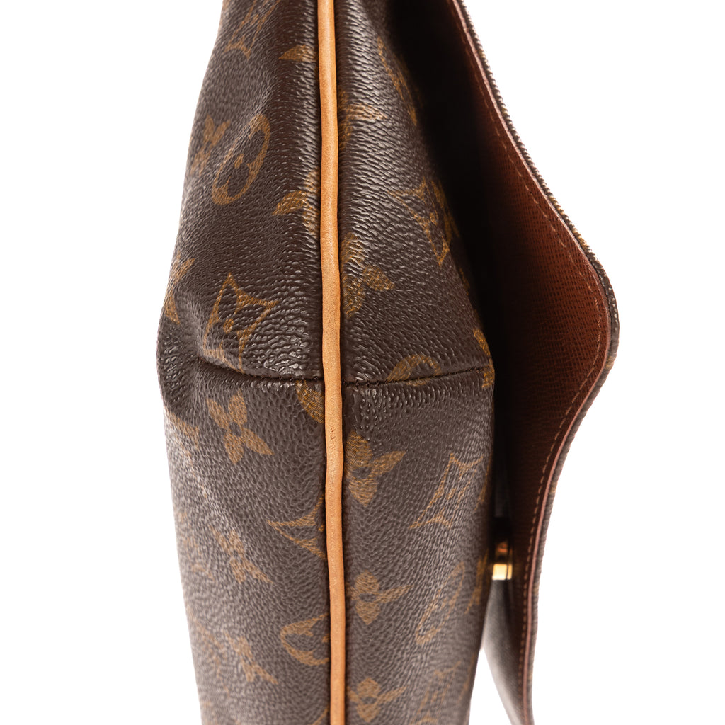 Shoulder Bag Musette Tango Brown Monogram Canvas