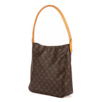 Bolso de hombro Looping GM Lona Monogram Marrón