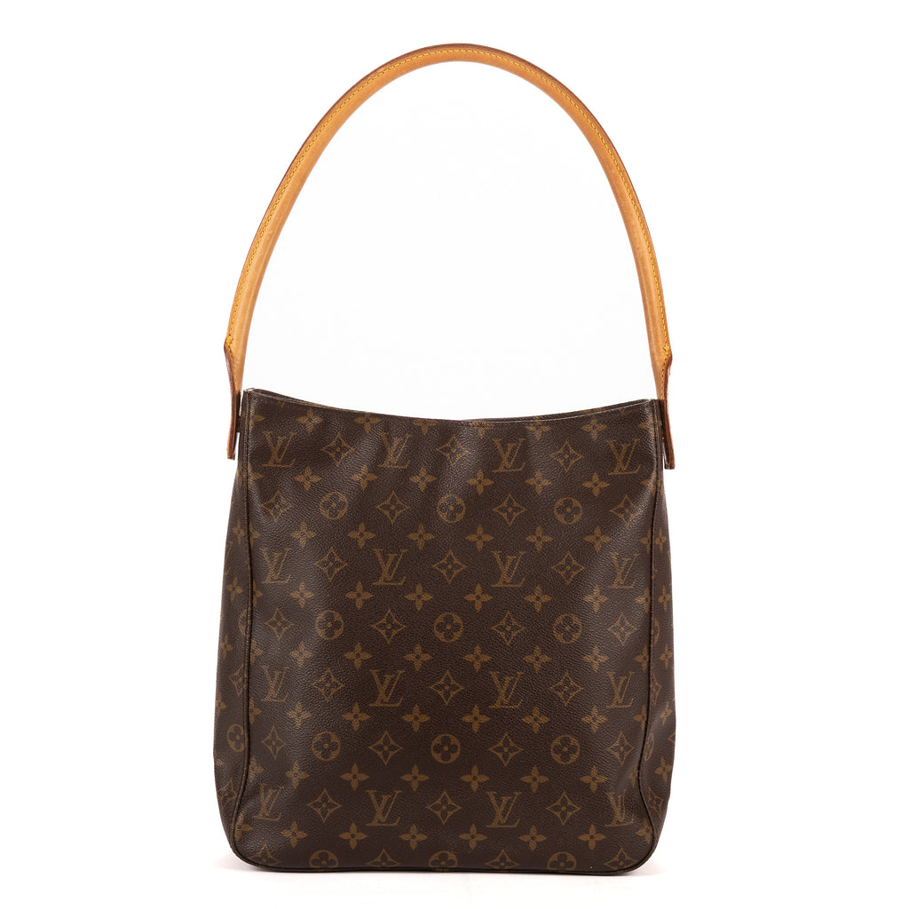 Bolso de hombro Looping GM Lona Monogram Marrón