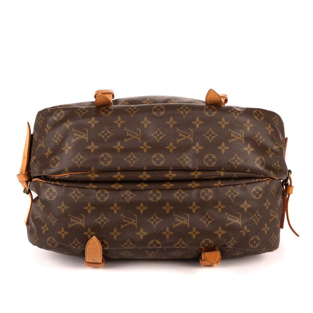 Louis Vuitton - Saumur à double sangle - Marron