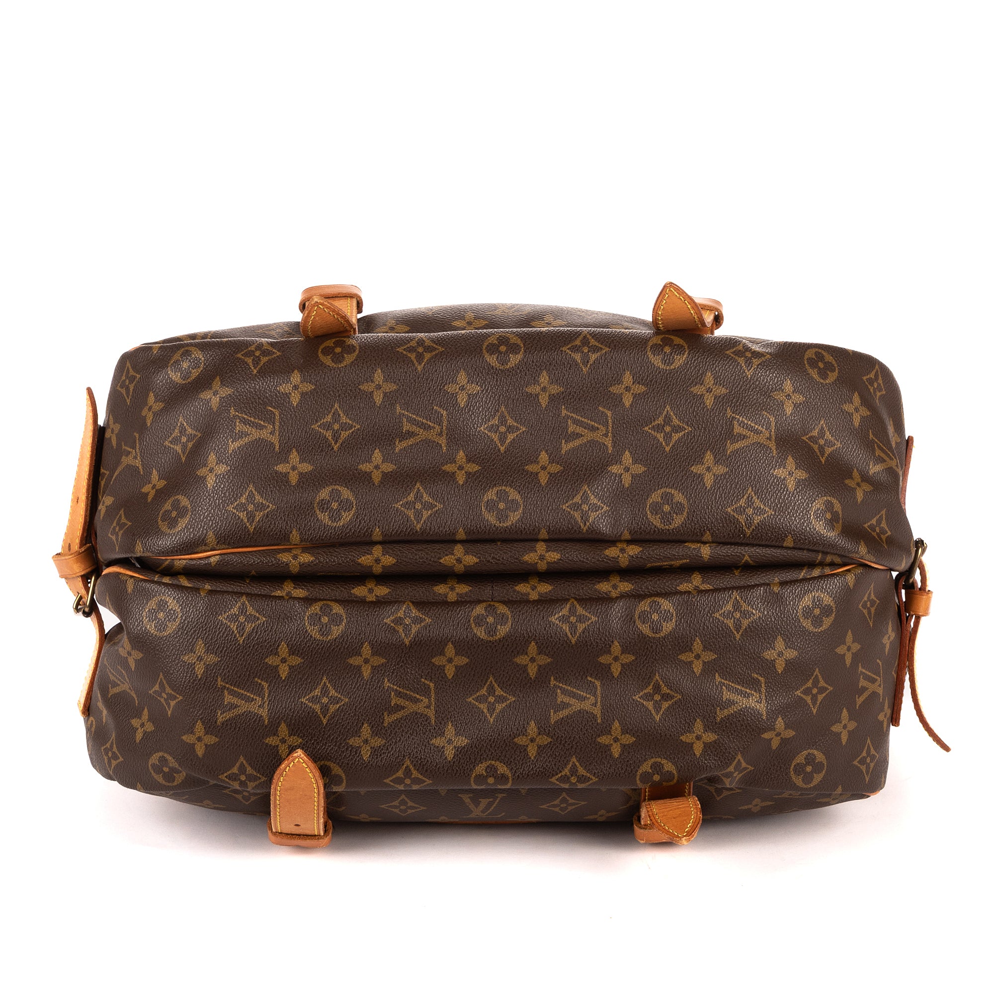 Louis Vuitton - Saumur à double sangle - Marron