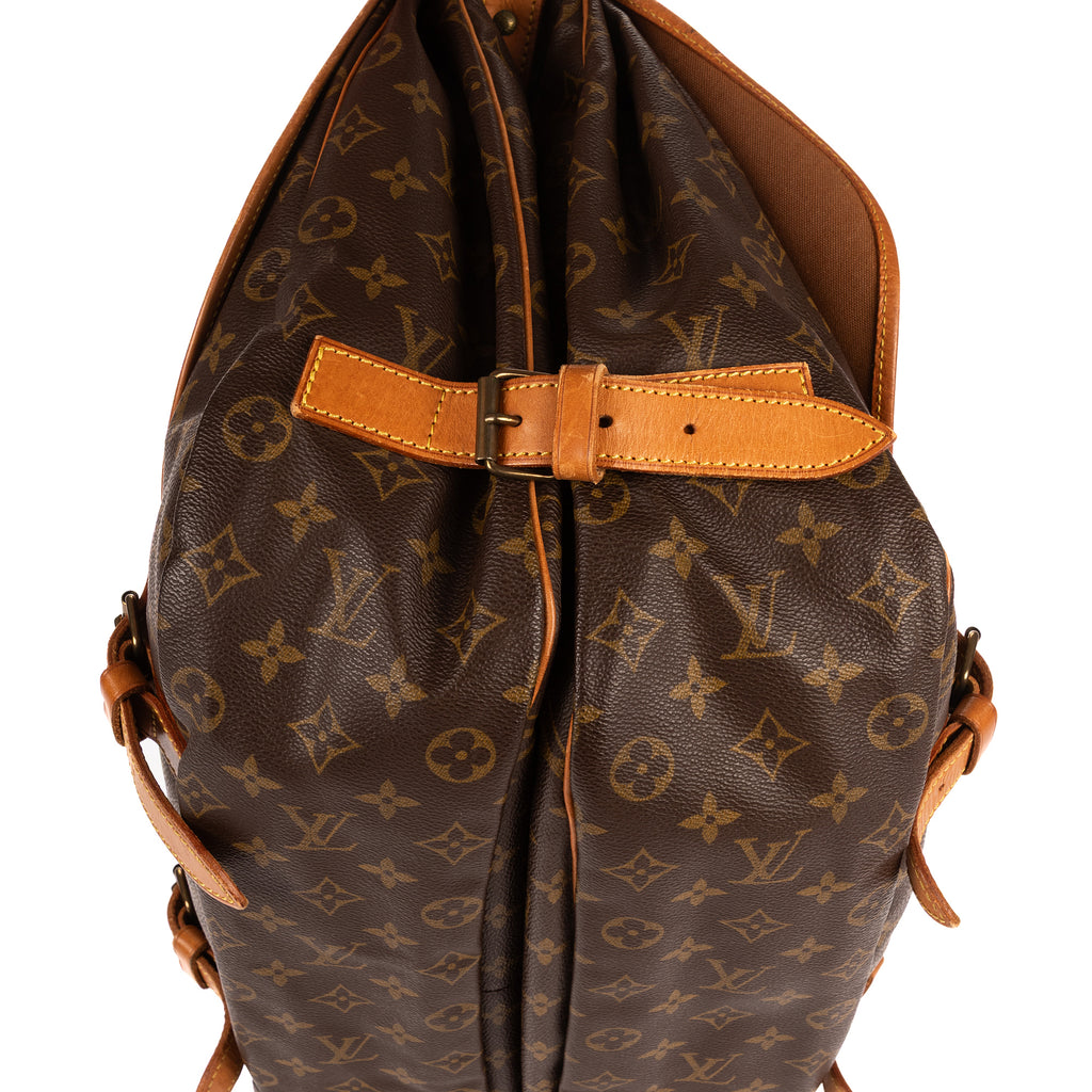 Louis Vuitton - Saumur à double sangle - Marron