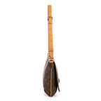 Bolso de Hombro Musette Tango Lona Monogram Marrón