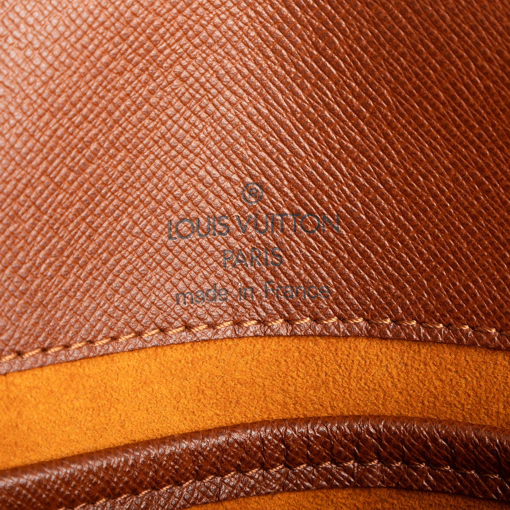 Bolso de Hombro Musette Tango Lona Monogram Marrón
