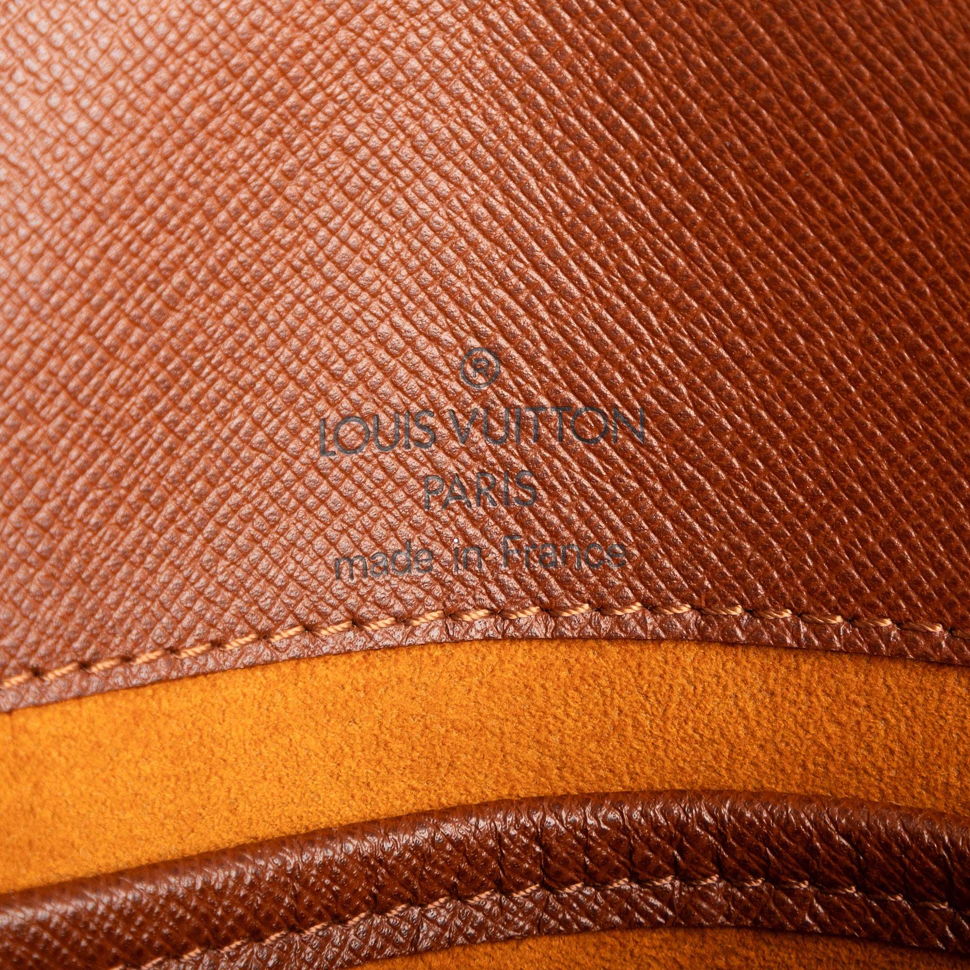 Bolso de Hombro Musette Tango Lona Monogram Marrón