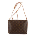 Bolso de hombro Musette Tango Lona Monogram Marrón