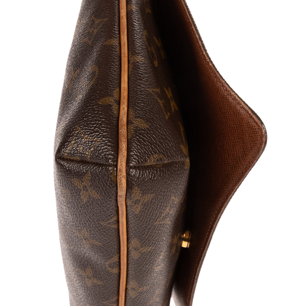 Bolso de hombro Musette Tango Lona Monogram Marrón