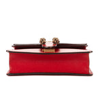 Shoulder Bag Dionysus Mini Red Pebbled Leather