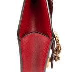 Shoulder Bag Dionysus Mini Red Pebbled Leather