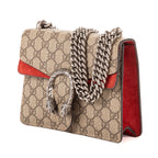 Shoulder Bag Blooms Dionysus Mini Beige Blooms Supreme Coated Canvas
