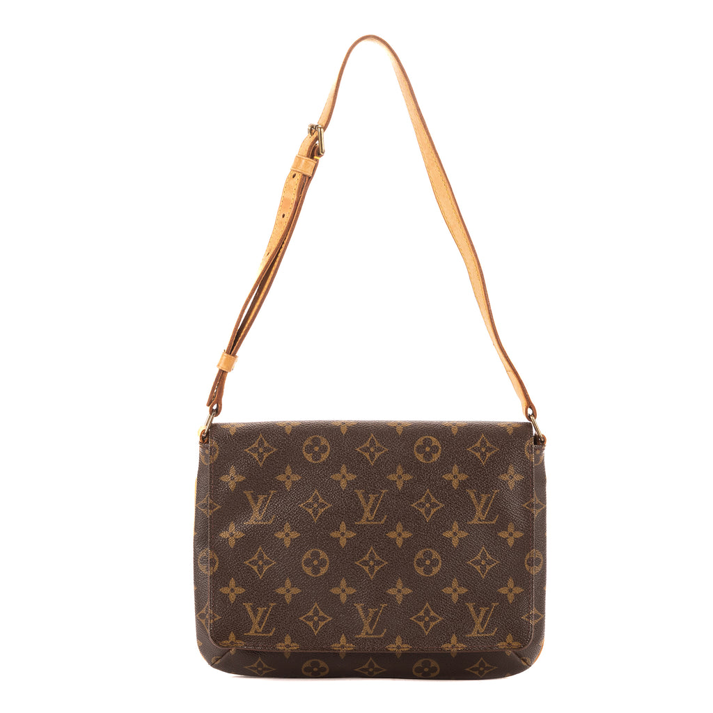 Bandolera Musette Tango Lona Monogram Marrón