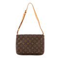 Bandolera Musette Tango Lona Monogram Marrón