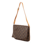Bandolera Musette Tango Lona Monogram Marrón