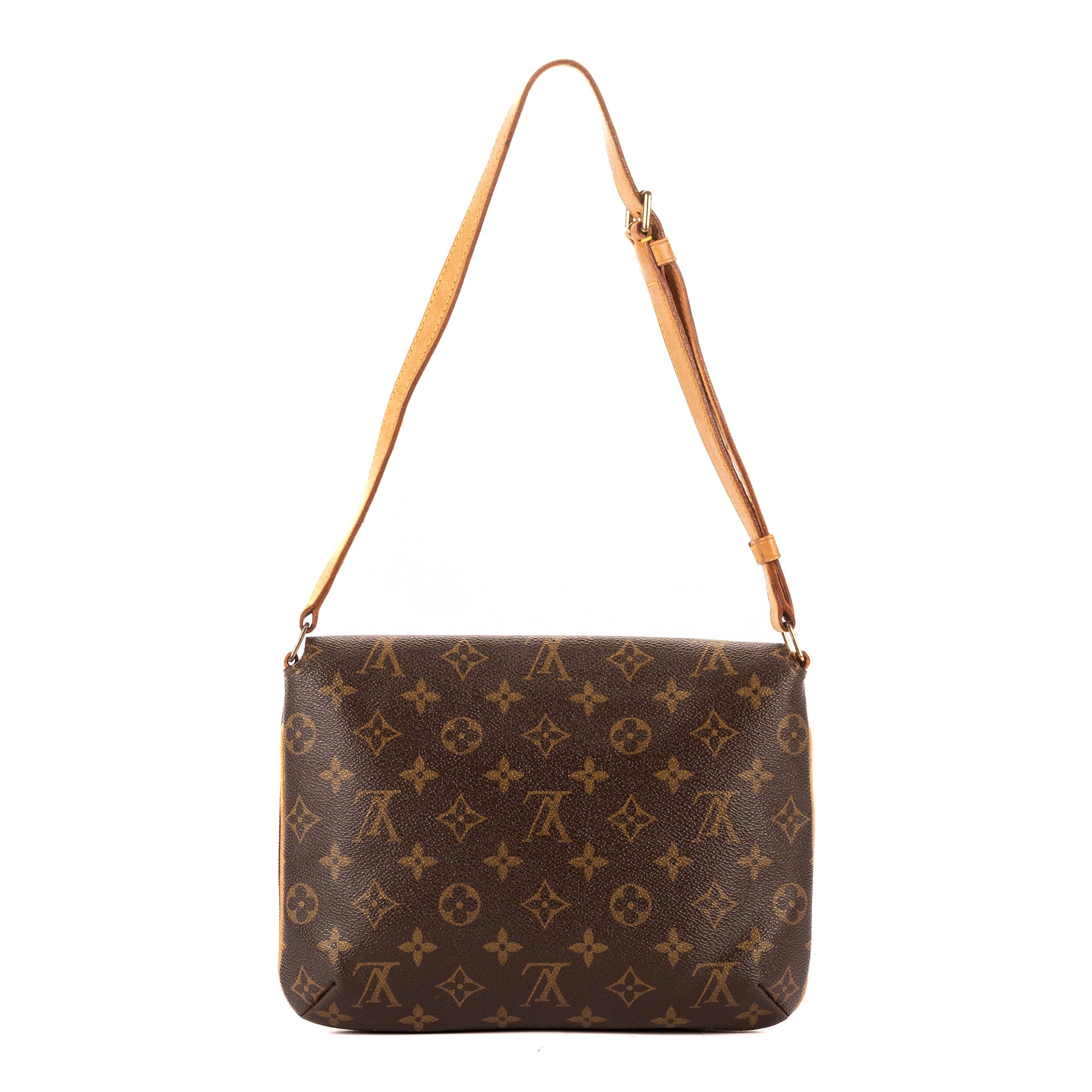 Bandolera Musette Tango Lona Monogram Marrón