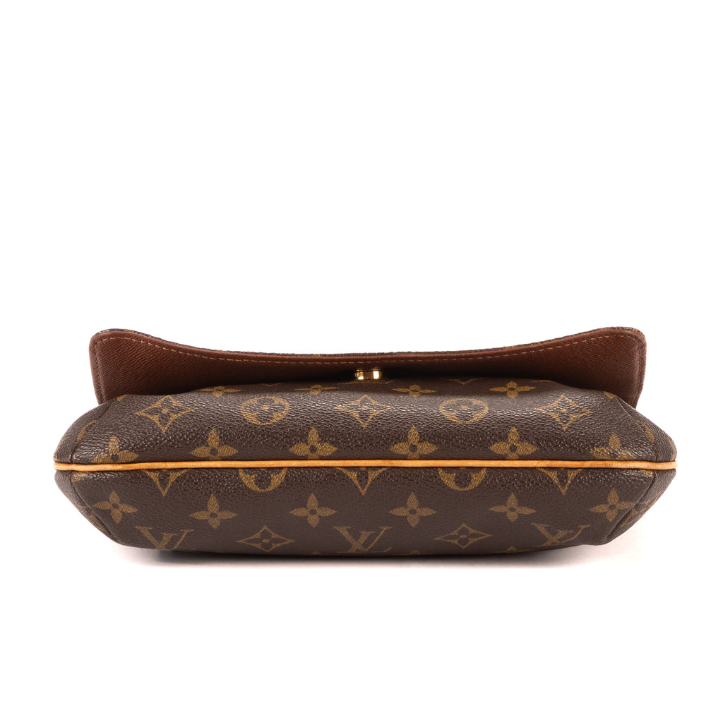 Bandolera Musette Tango Lona Monogram Marrón