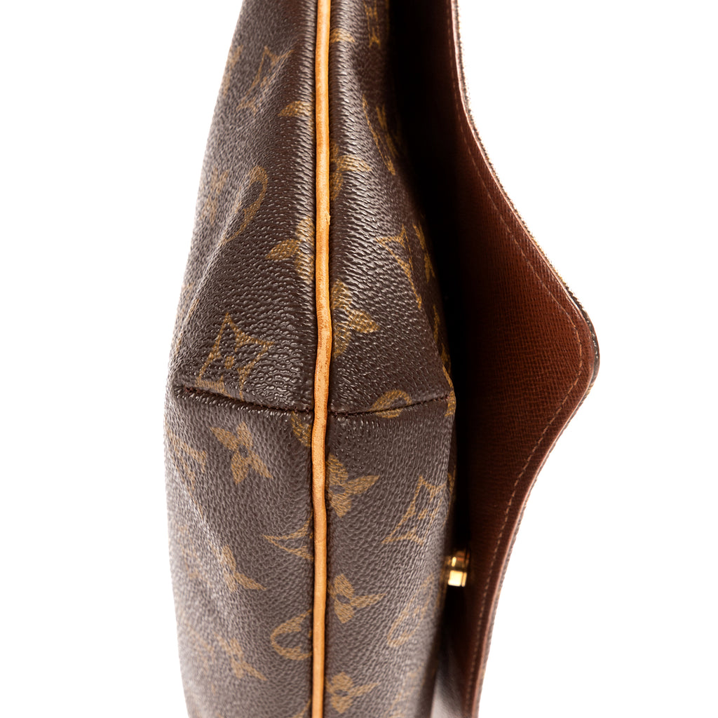 Bandolera Musette Tango Lona Monogram Marrón