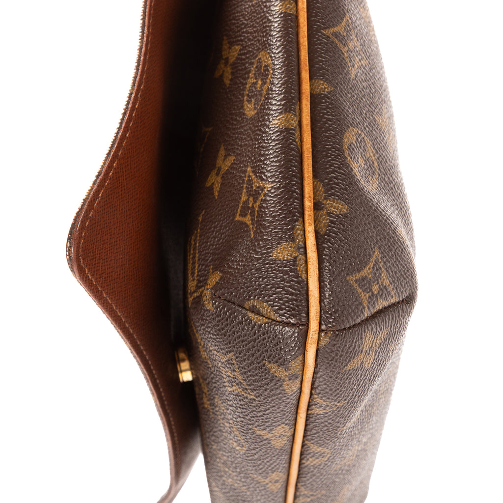 Bandolera Musette Tango Lona Monogram Marrón