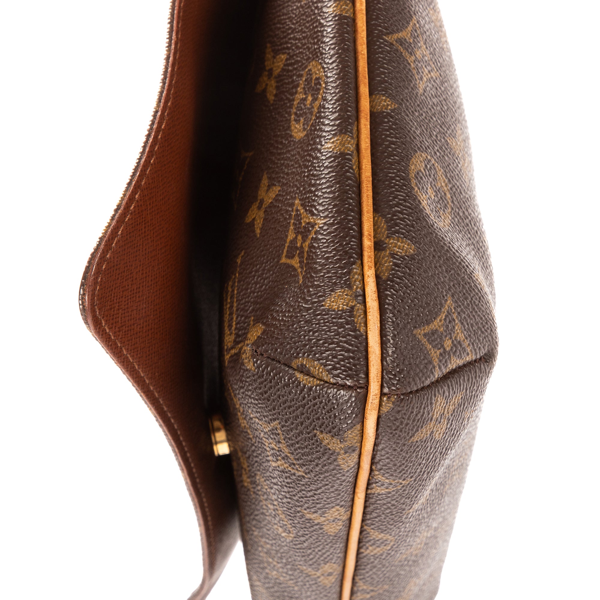 Bandolera Musette Tango Lona Monogram Marrón