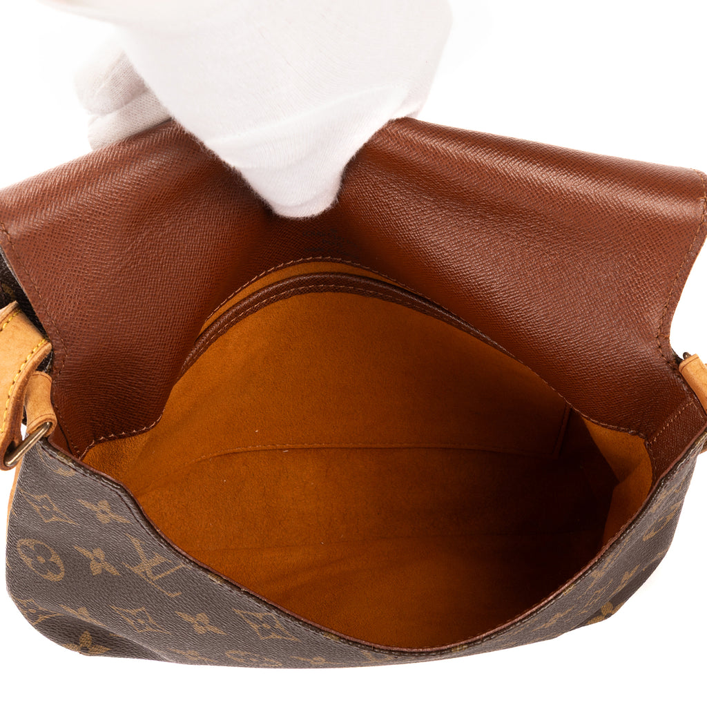 Bandolera Musette Tango Lona Monogram Marrón